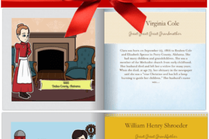 Make An Illustrated Storybook of Ancestors