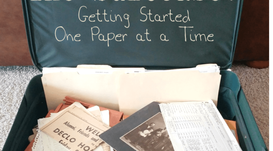 The Suitcase: Getting Started One Paper at a Time