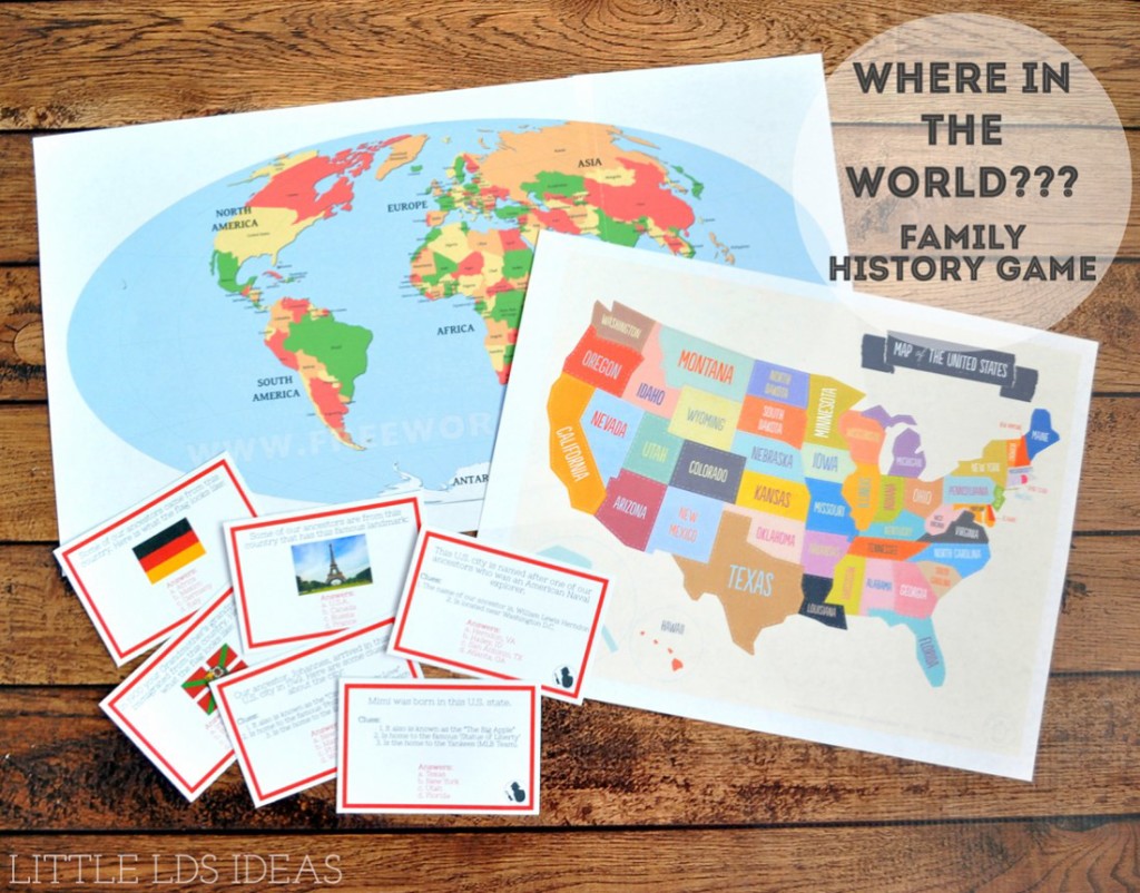 Where-in-the-World-Family-History-Game