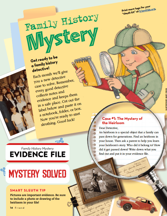 friend family history mystery