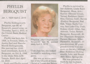 phyllis obituary