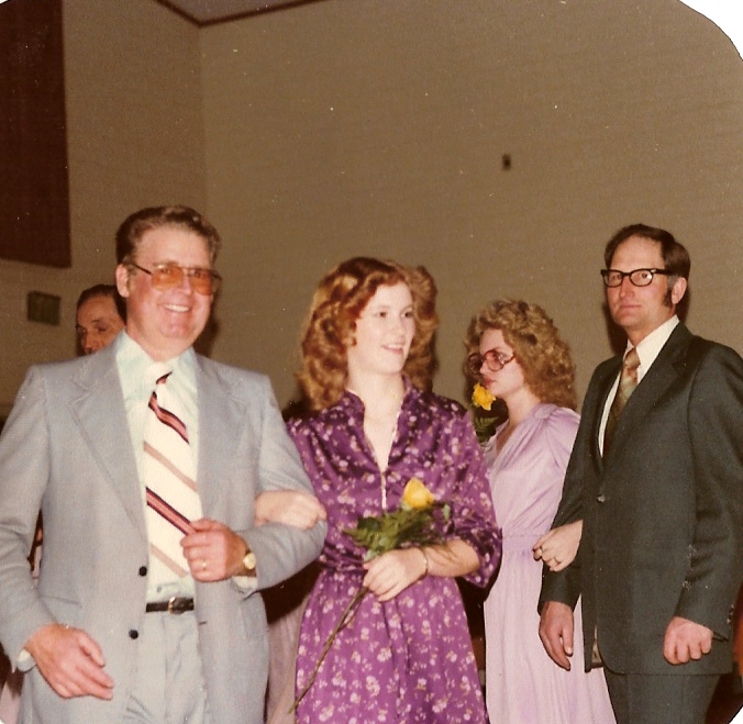 Bobby Gene Shults and Diana at church program