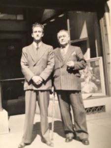 My dad and his father, Benjamin