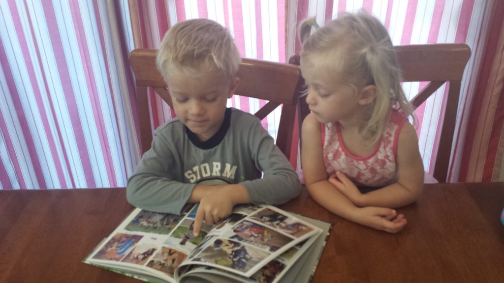 Making a family yearbook - enjoy!
