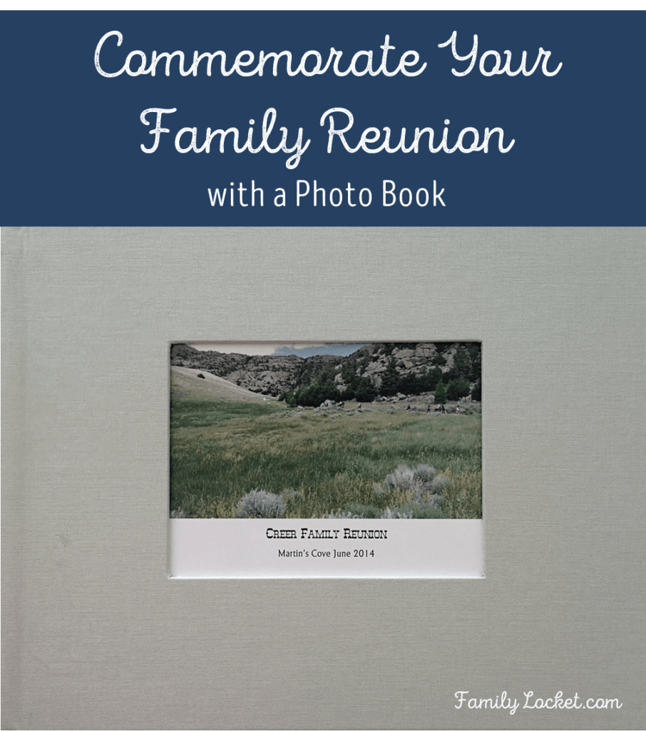 commemorate your family reunion with a photo book