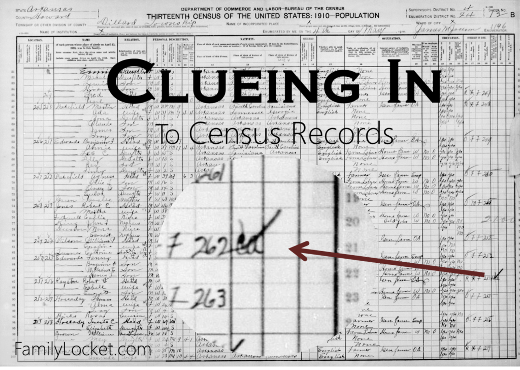 Clueing in to census records