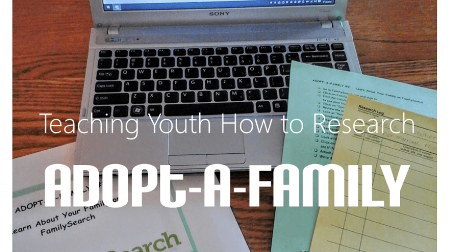 Teaching Youth to Research with “Adopt-A-Family” Checklists