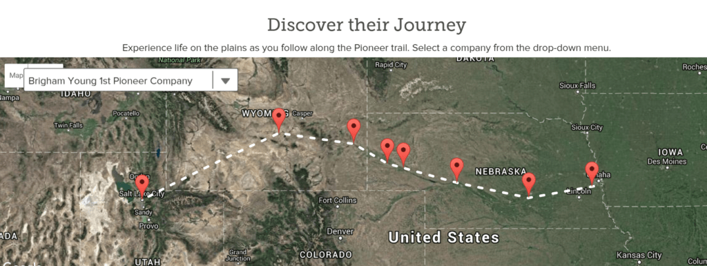 mormon pioneer trail