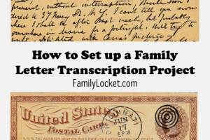 Voices from the Past: A Family Letter Transcription Project – Part Two
