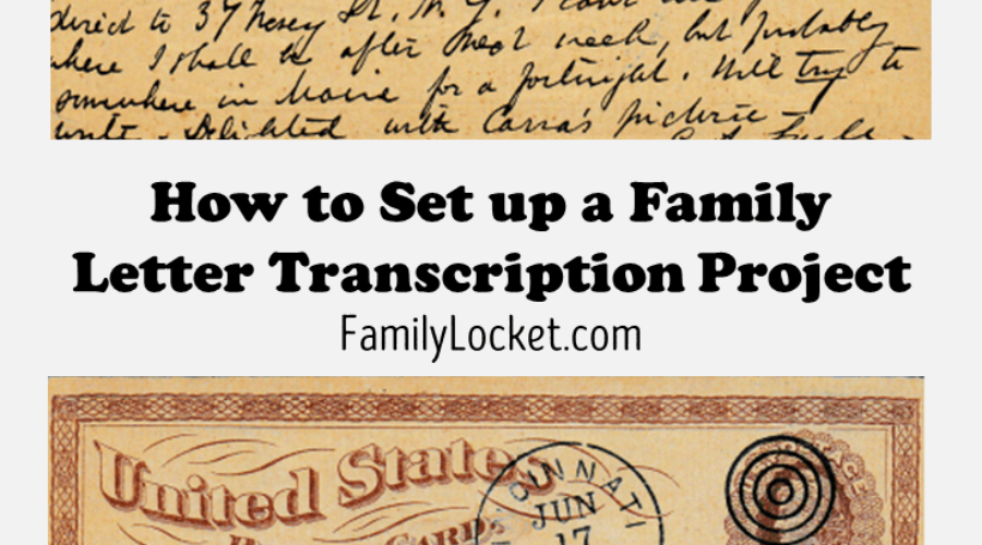 Voices from the Past: A Family Letter Transcription Project – Part Two
