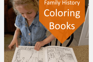 Family History Coloring Books with ReallyColor