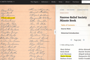 How to Find Your Ancestors in Early Relief Society Records