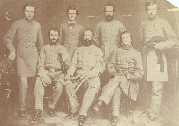 Members of the original staff of the 14th Alabama Infantry regiment, Confederate officers