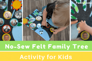 Felt Family Tree – Interactive Activity for Kids