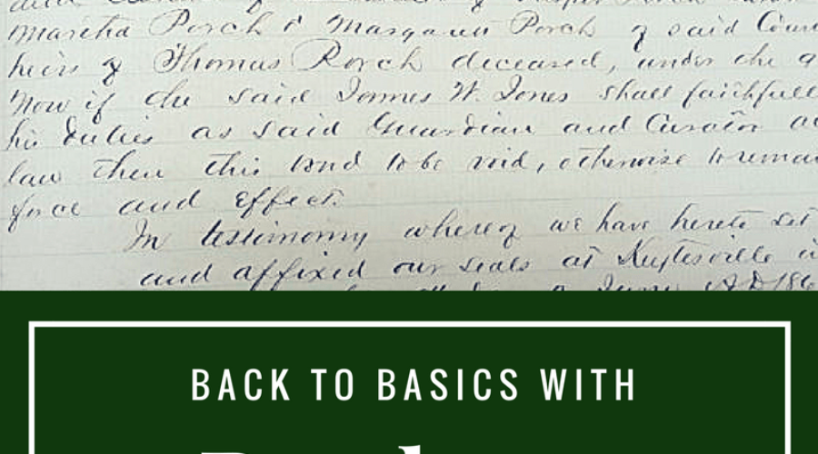 Back to the Basics with Probate Records – Part 2