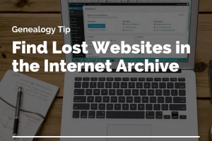 Find Your Lost Websites in the Internet Archive: Wayback Machine