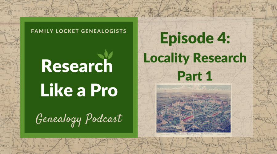 RLP 4: Locality Research Part 1