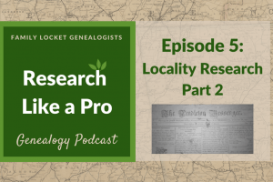 RLP 5: Locality Research Part 2