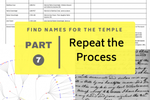 Find Names for the Temple Part 7: Repeat the Process