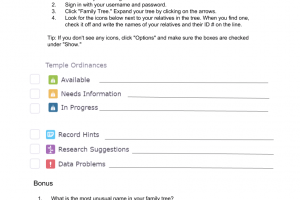 Find a Name Scavenger Hunt for Children