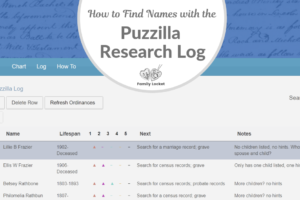 Find Names for the Temple with the Puzzilla Research Log