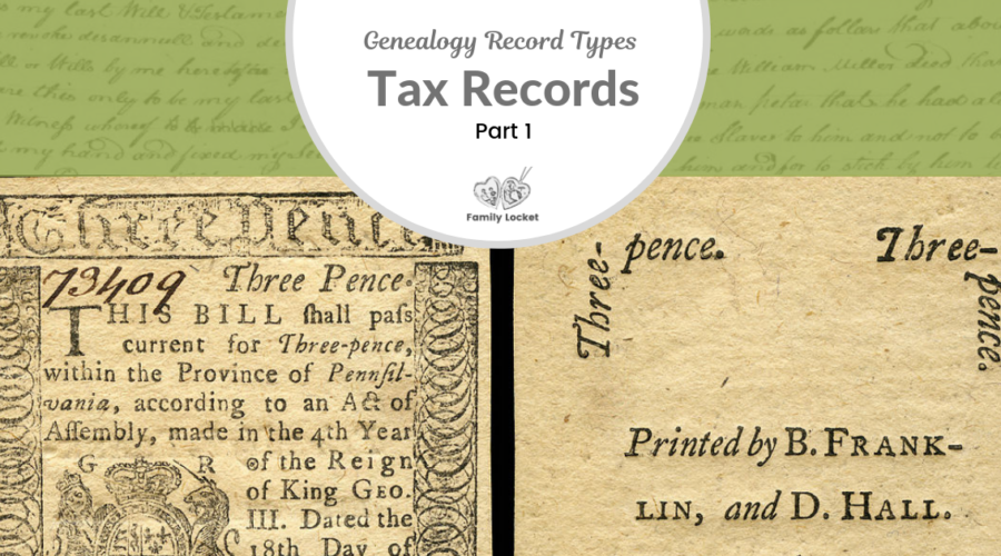 Back to the Basics with Tax Records: Part 1