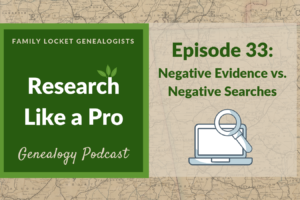 RLP 33: Negative Evidence vs. Negative Searches