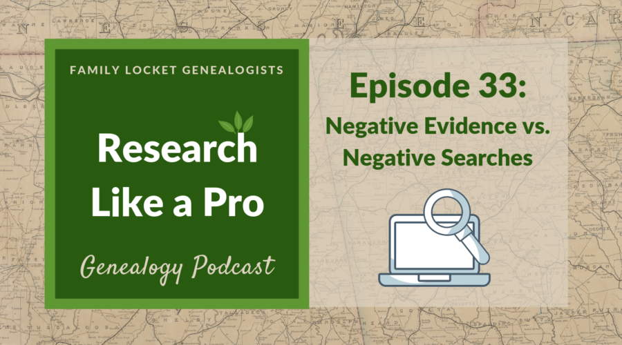 RLP 33: Negative Evidence vs. Negative Searches