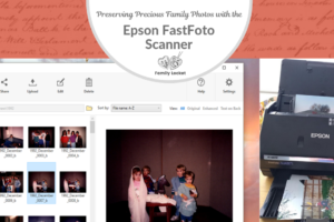 Preserving Precious Family Photos with the Epson FastFoto Scanner
