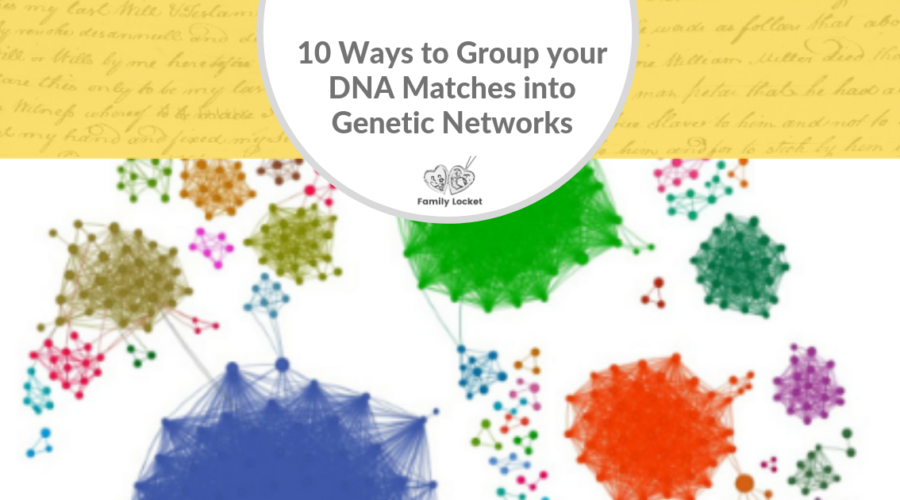 10 Ways to Group Your DNA Matches into Genetic Networks