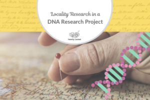 Locality Research in a DNA Research Project
