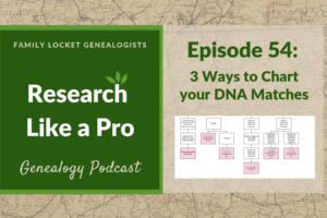 RLP 54 – Three Ways to Chart your DNA Matches