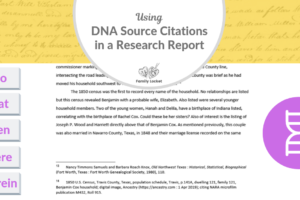 Using DNA Source Citations in a Research Report