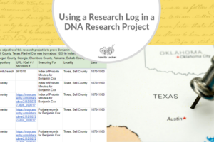 Using a Research Log in a DNA Research Project