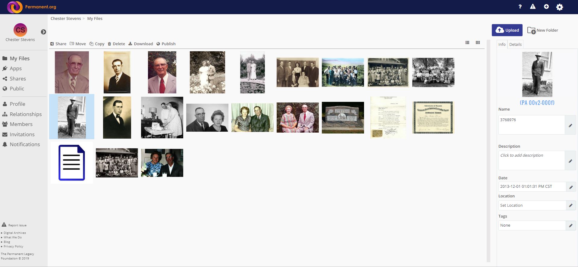 Curating and Preserving Personal Digital Archives With the Permanent ...