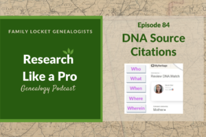RLP 84: DNA Source Citations
