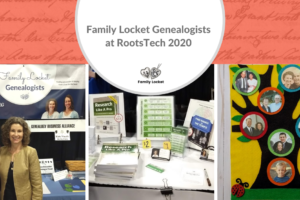 Family Locket Genealogists at Rootstech 2020