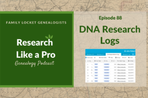RLP 88: DNA Research Logs