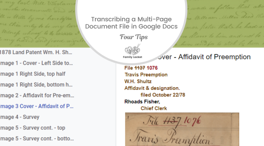 4 Tips for Transcribing a Multi-Page Document File in Google Docs