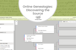 Online Genealogies: Discovering the Source