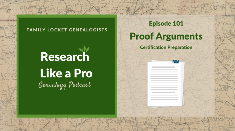 RLP #101: Proof Arguments – Certification Preparation