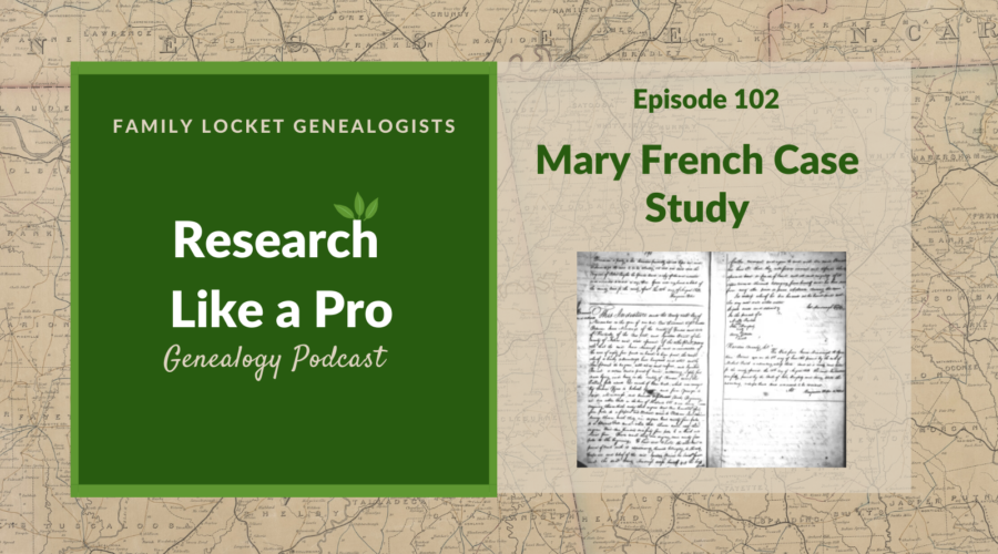 RLP 102: Mary French Case Study