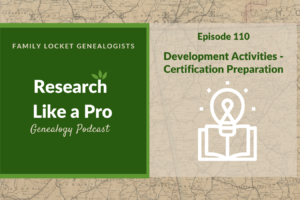RLP 110: Development Activities – Certification Preparation