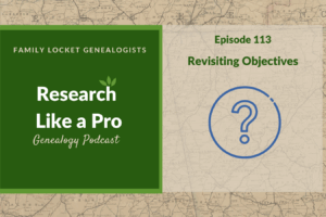 RLP 113: Revisiting Objectives