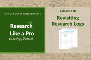 RLP 118: Revisiting Research Logs
