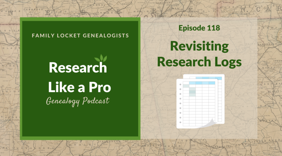 RLP 118: Revisiting Research Logs