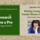 RLP 141: Writing Compelling Family History Stories with Annette Gendler