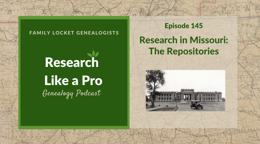 RLP 145: Missouri Repositories