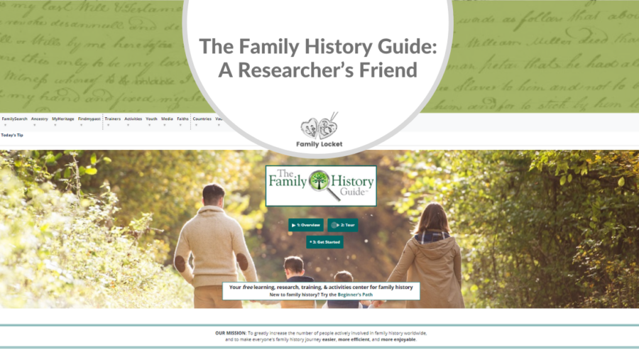 The Family History Guide: A Researcher’s Friend