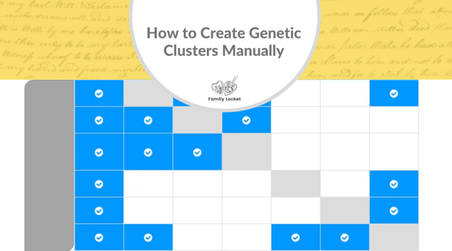 How to Create Genetic Clusters Manually